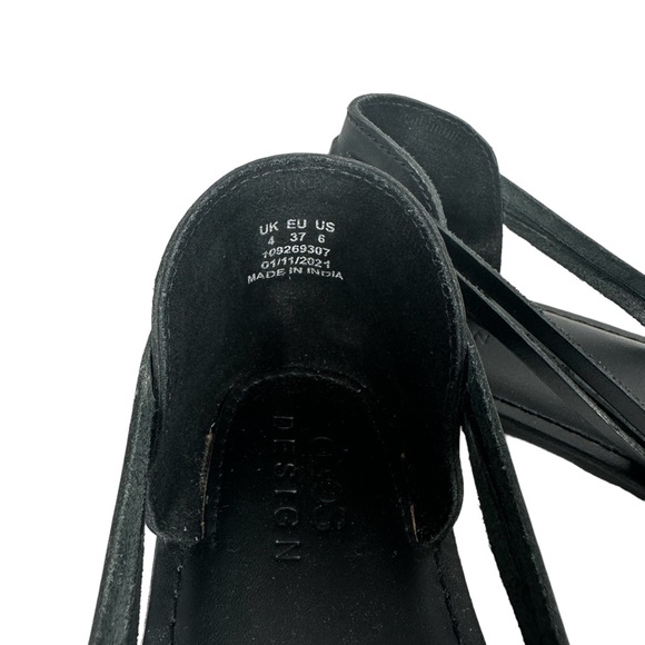 ASOS huaraches black sandals, new without box, size 6. - Picture 5 of 6